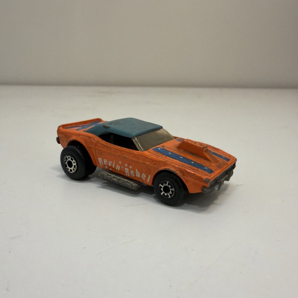 Vintage Matchbox Superfast MB1 Dodge Challenger Revin Rebel